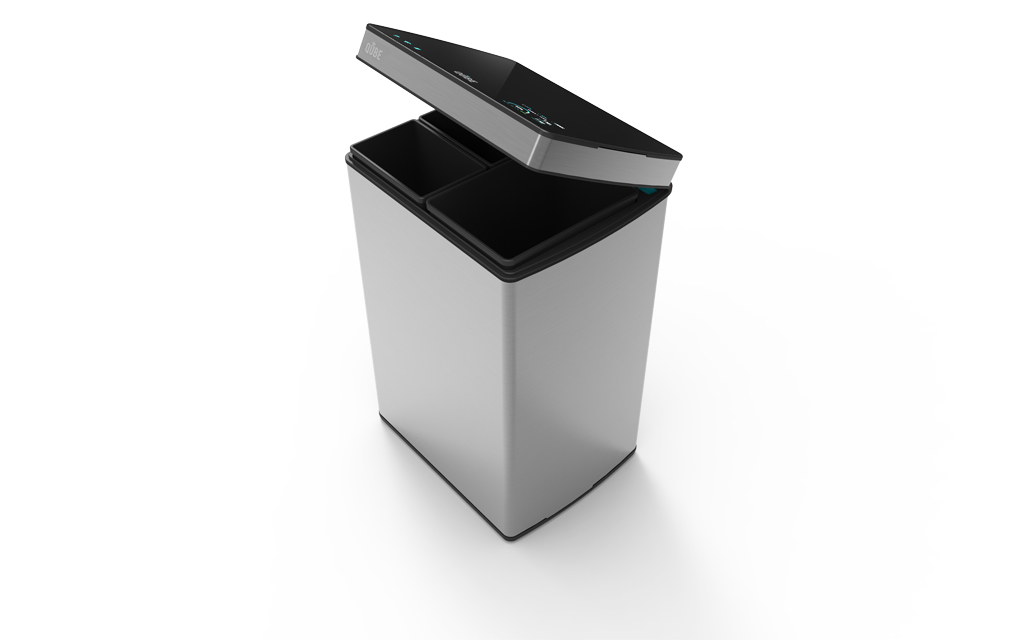Cubo de basura cubo de basura cubo de basura inteligente de inducción cubo  de basura sin contacto es yeacher